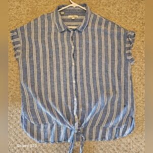 Tank blouse worn once too big for seller